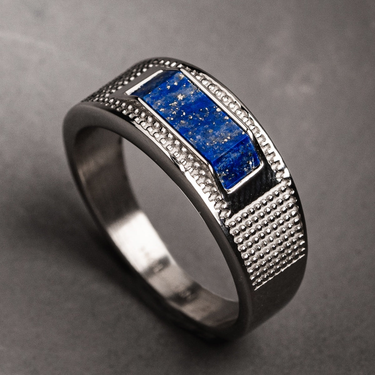 Planarity Ring (Lapislazuli/Silber)