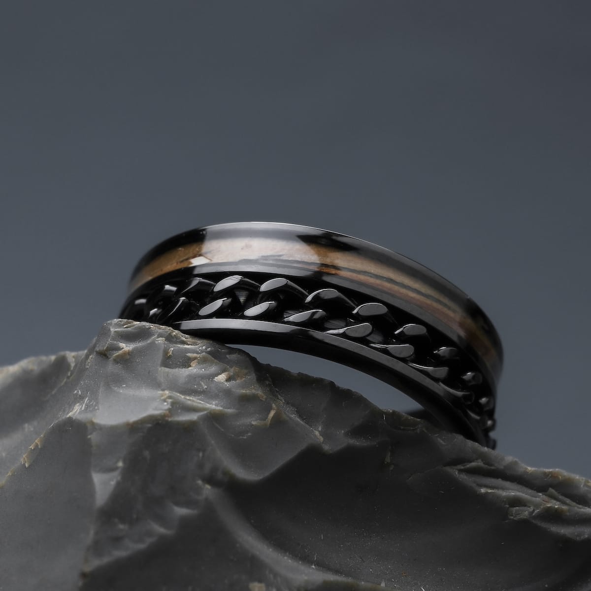 Fractional Ring (Zebrano/Schwarz)