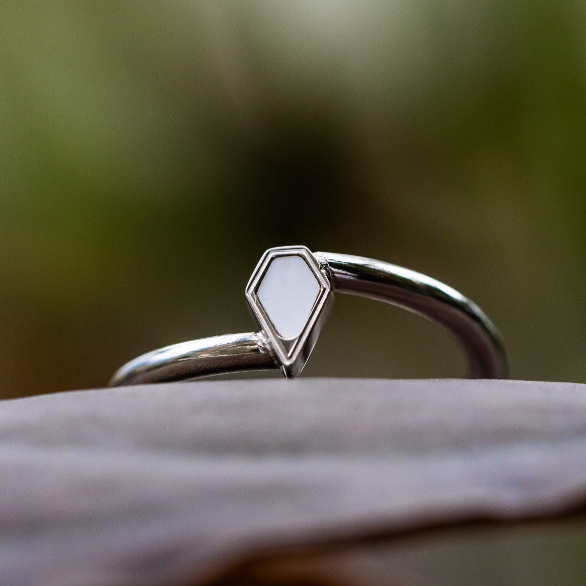 Reprise Ring (Perlmutt/Silber)