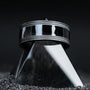 "Countless Ring": A stylish ring in maple and antique silver, featuring a sleek and modern design.