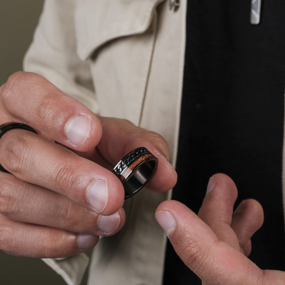 Fractional Ring (Koa/Grau)