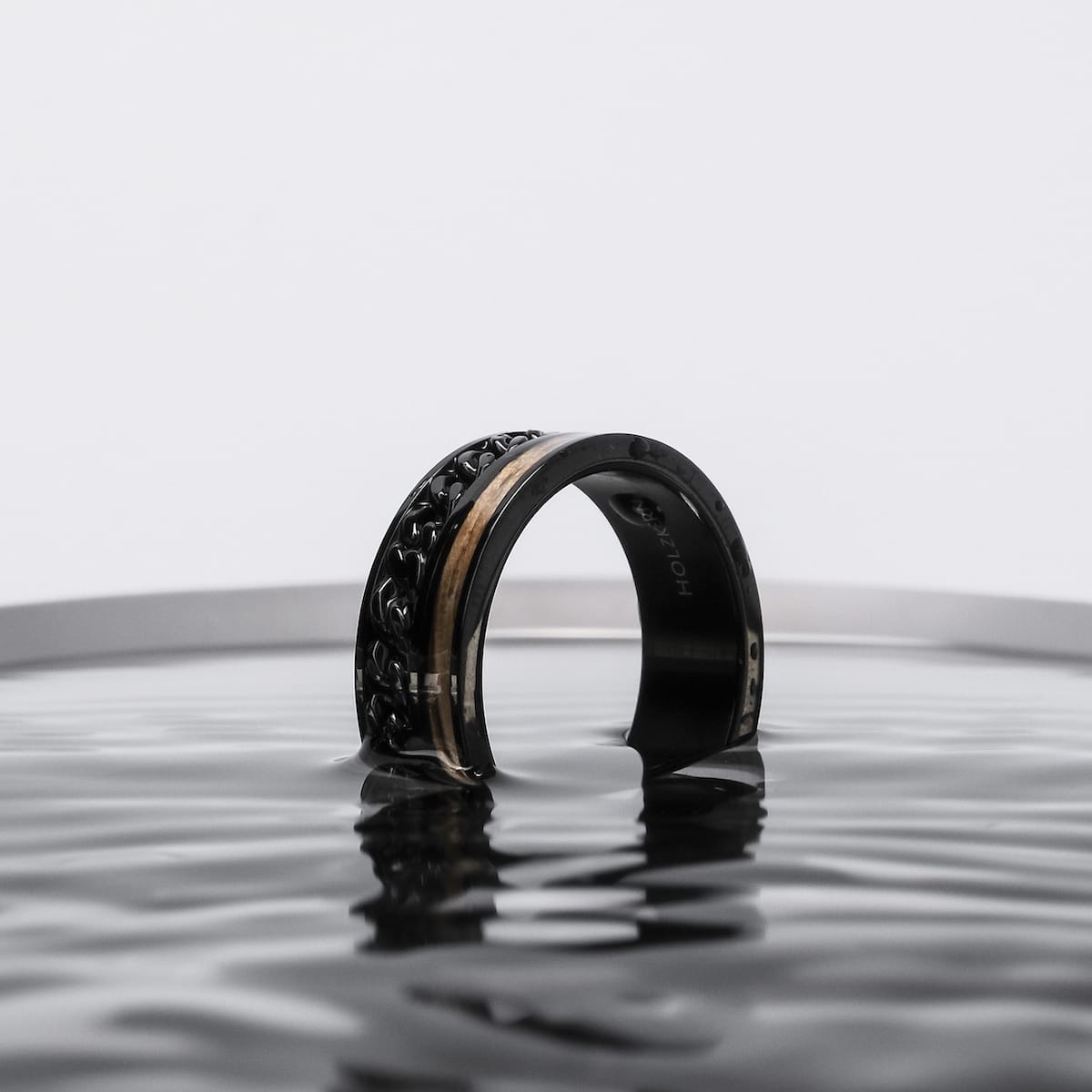 Fractional Ring (Zebrano/Schwarz)