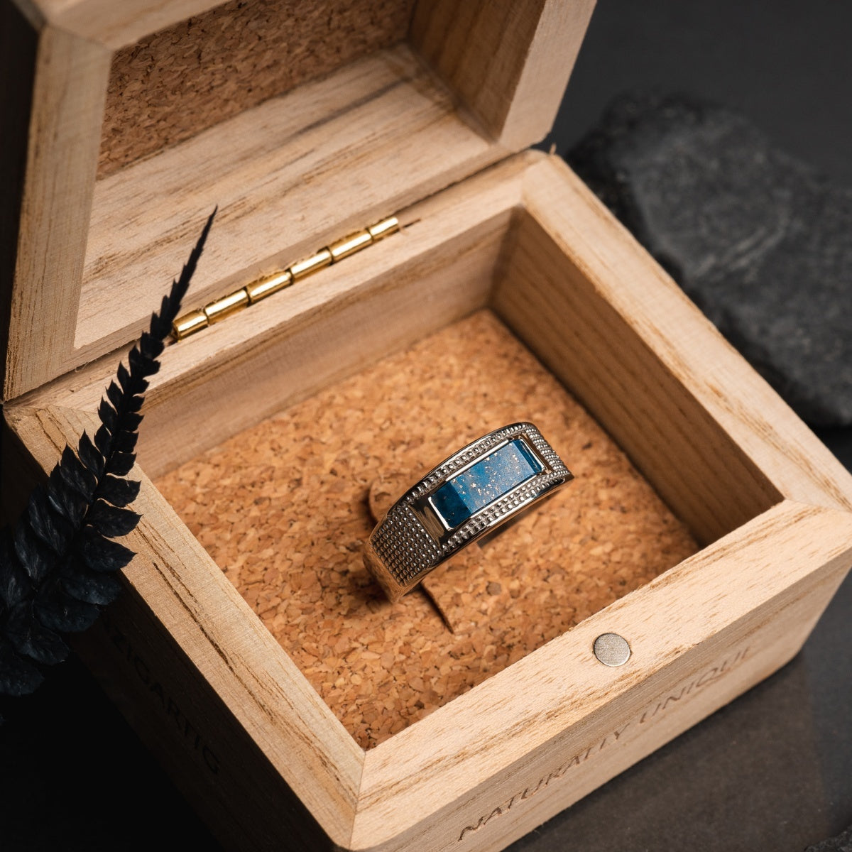 Planarity Ring (Lapislazuli/Silber)