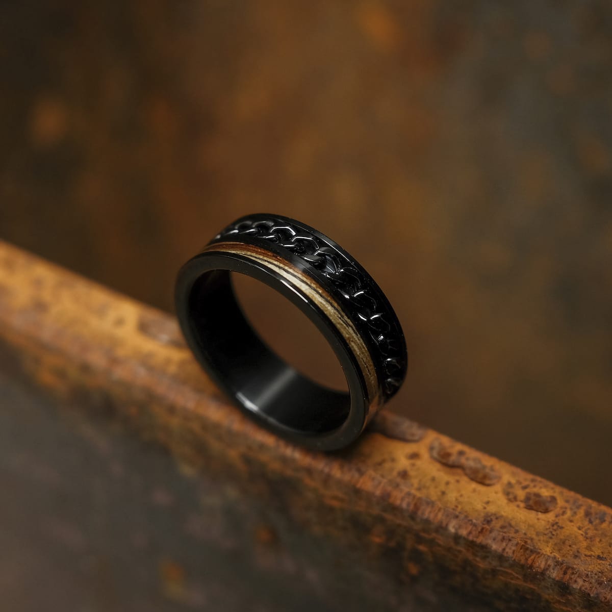 Fractional Ring (Zebrano/Schwarz)