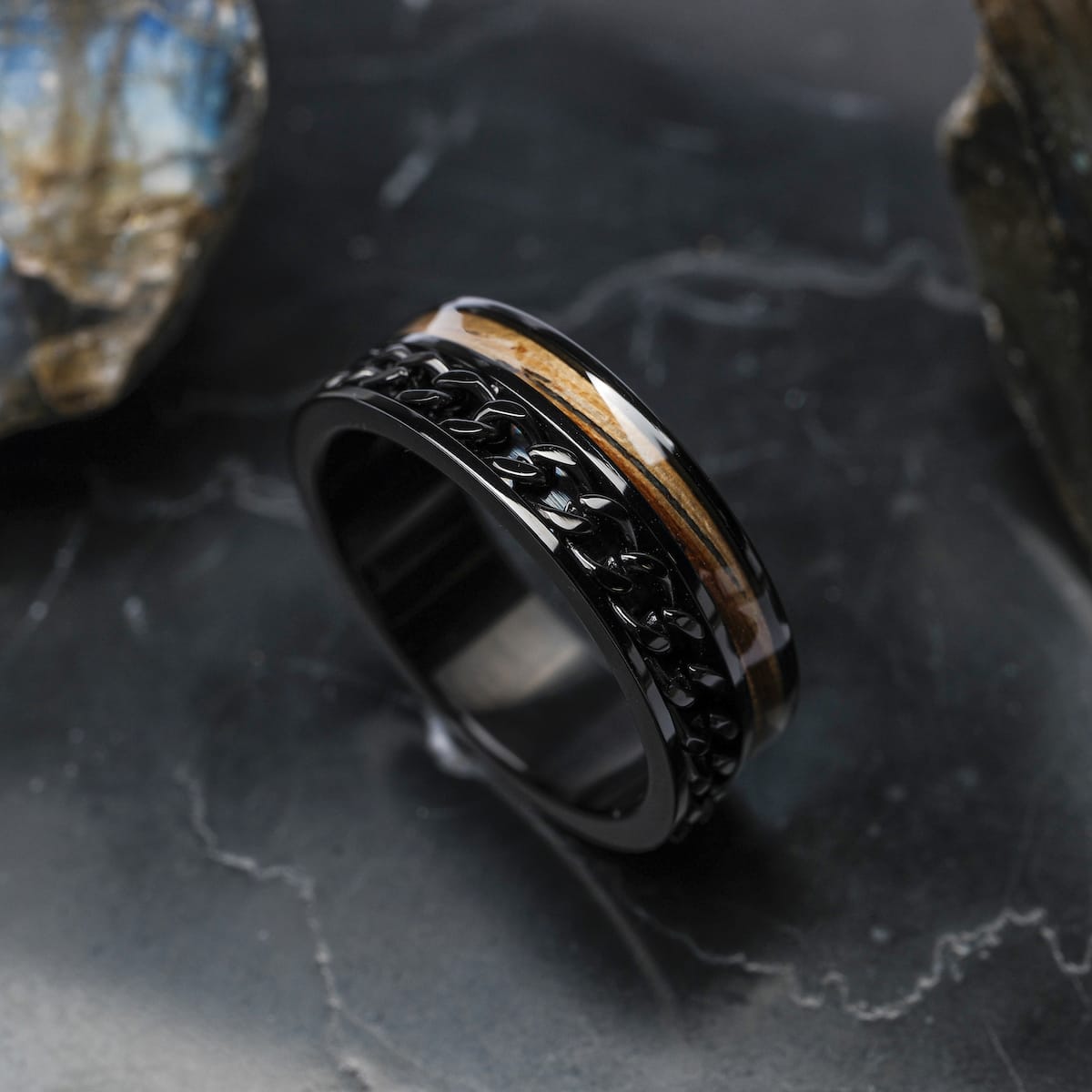 Fractional Ring (Zebrano/Schwarz)
