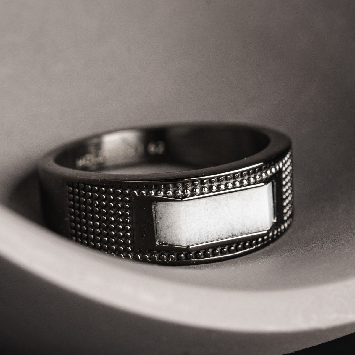 Planarity Ring (Marmor/Dunkelgrau)