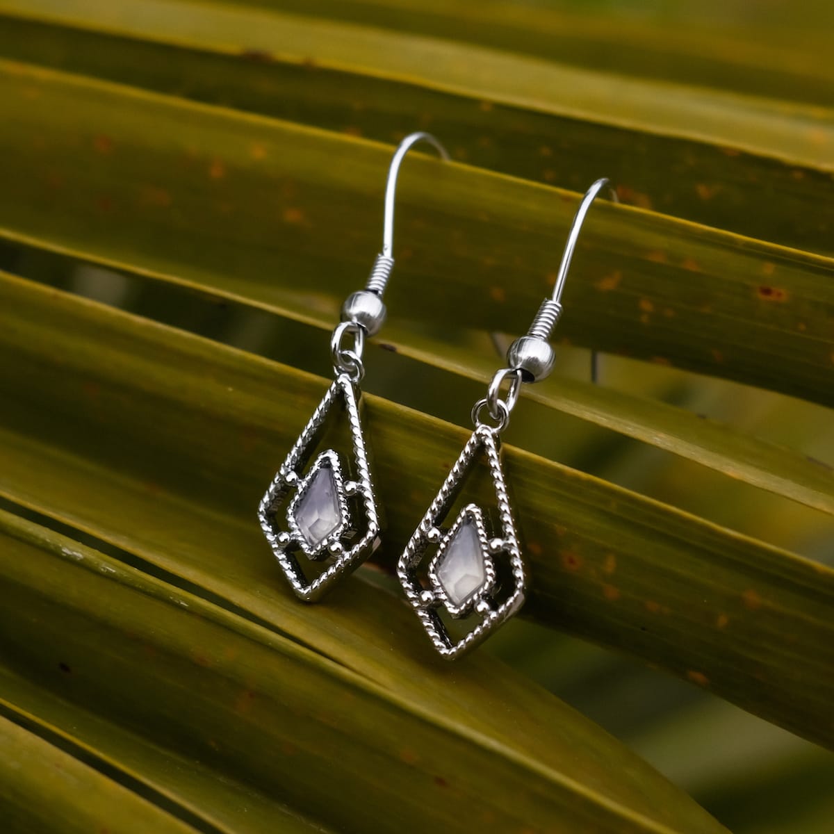 Daydreamer Earrings (Moonstone/Silver)