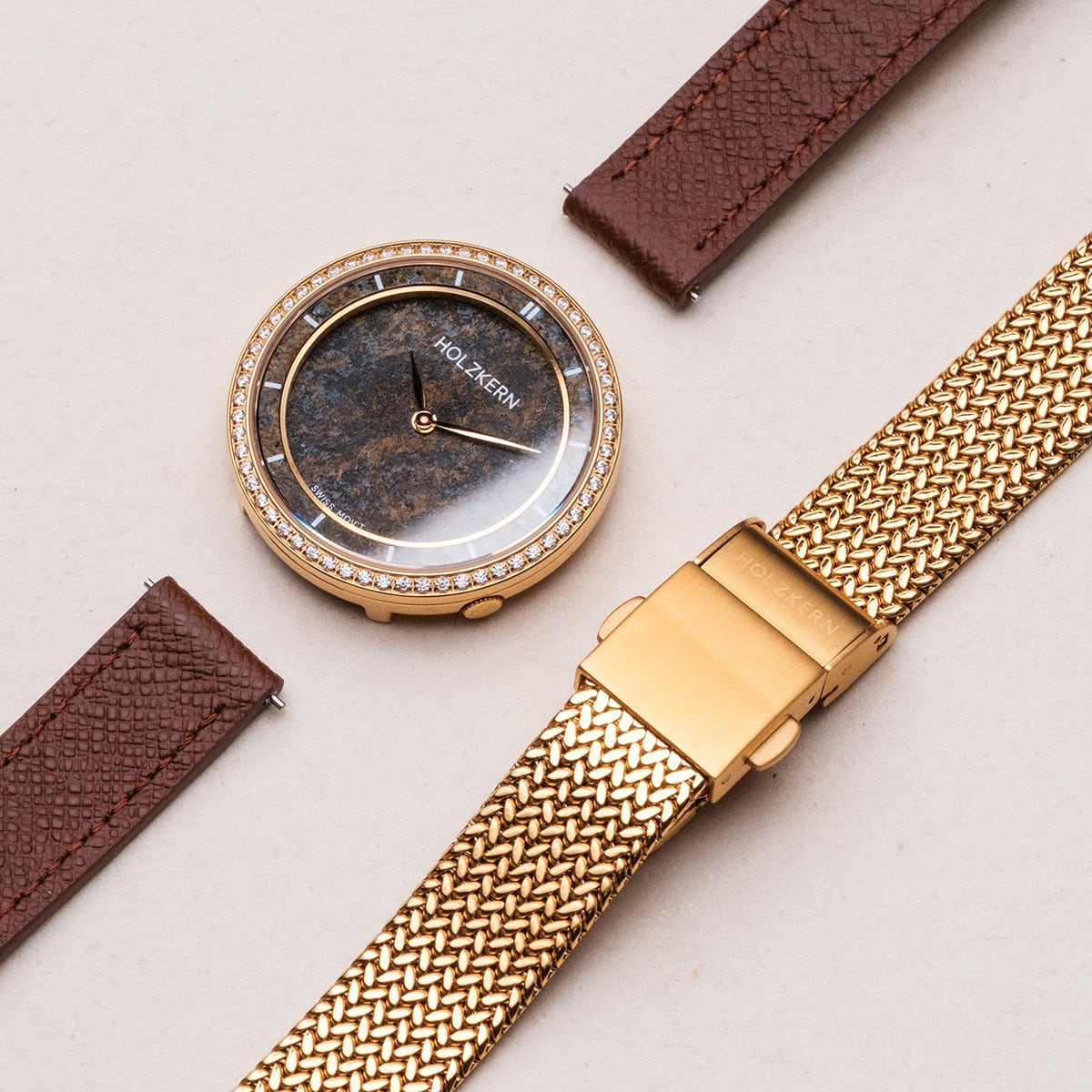 Coralline (Bronzite/Gold)