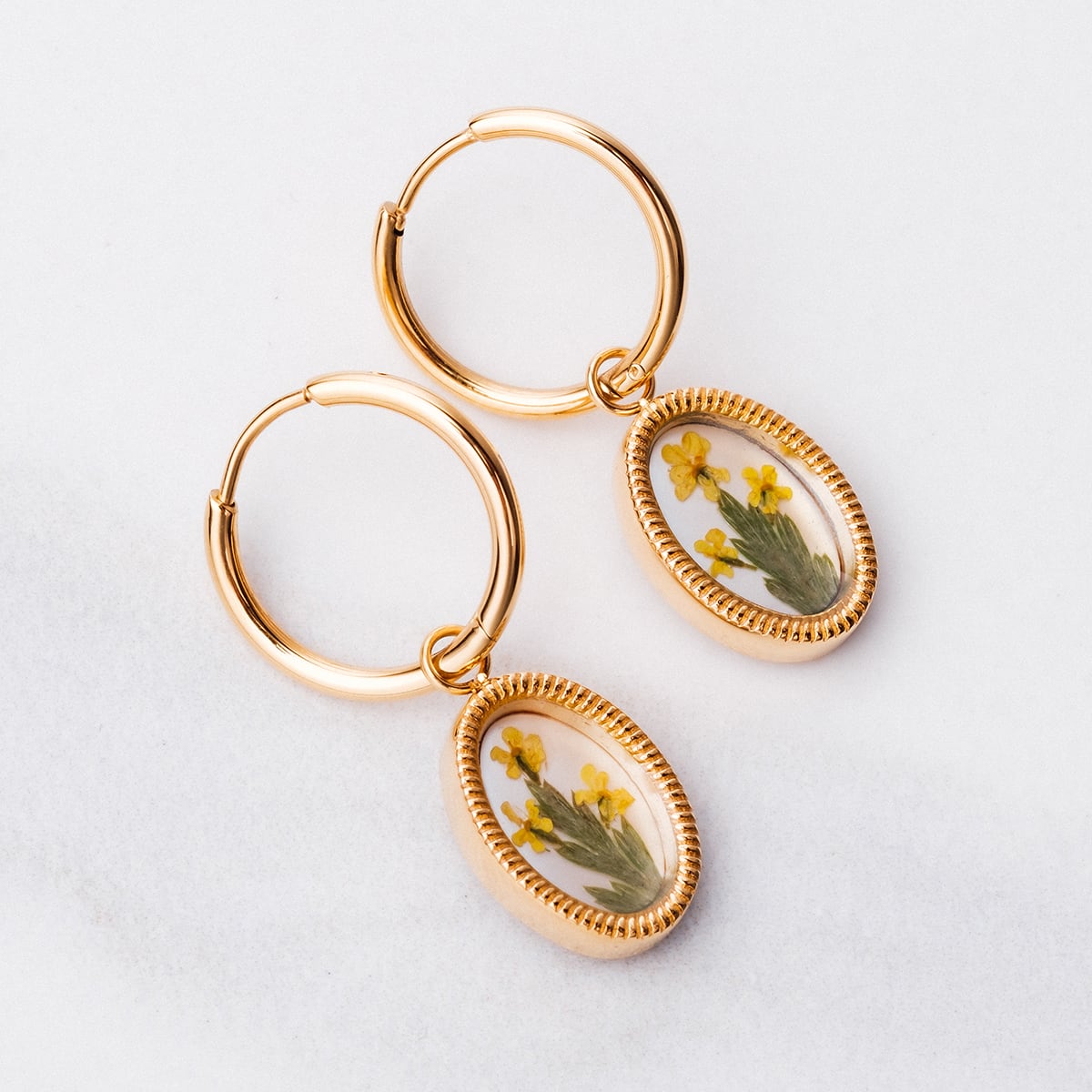 Wildflower Earrings (Flower/Gold)