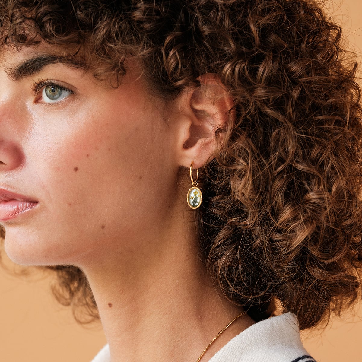 Wildflower Earrings (Flower/Gold)