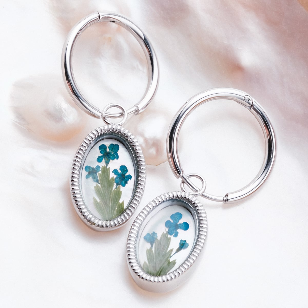 Wildflower Ohrringe (Blume/Silber)