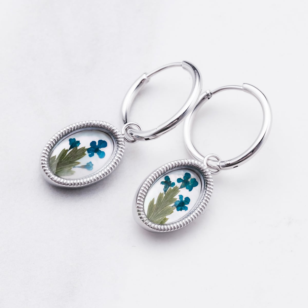 Wildflower Ohrringe (Blume/Silber)