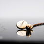 "Superset" bracelet in Lava/Gold with a sleek, minimalist design and polished finish.