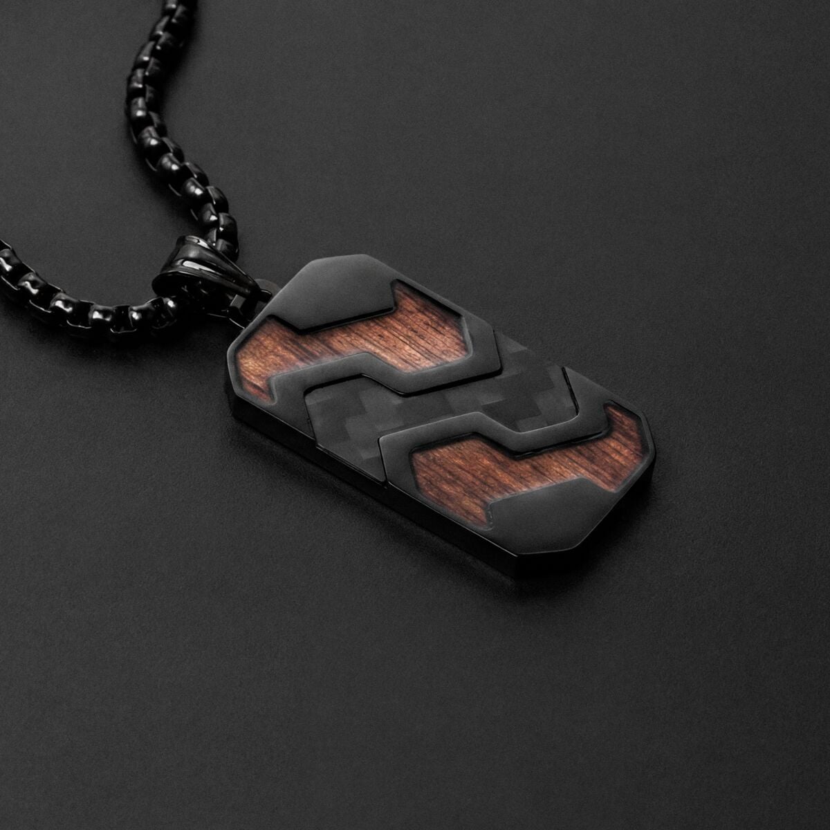 Outlands Necklace (Walnut/Carbon)