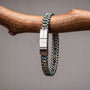 Offroad Armband (Afrikanischer Türkis/Silber)