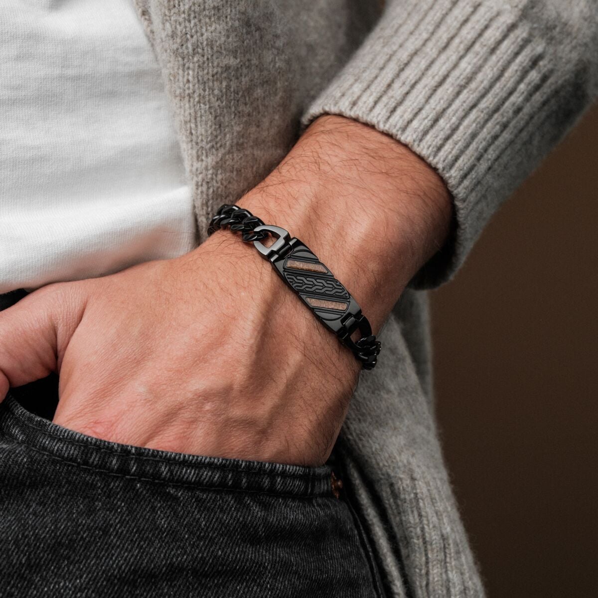 Outlands Strap (Cork/Black)