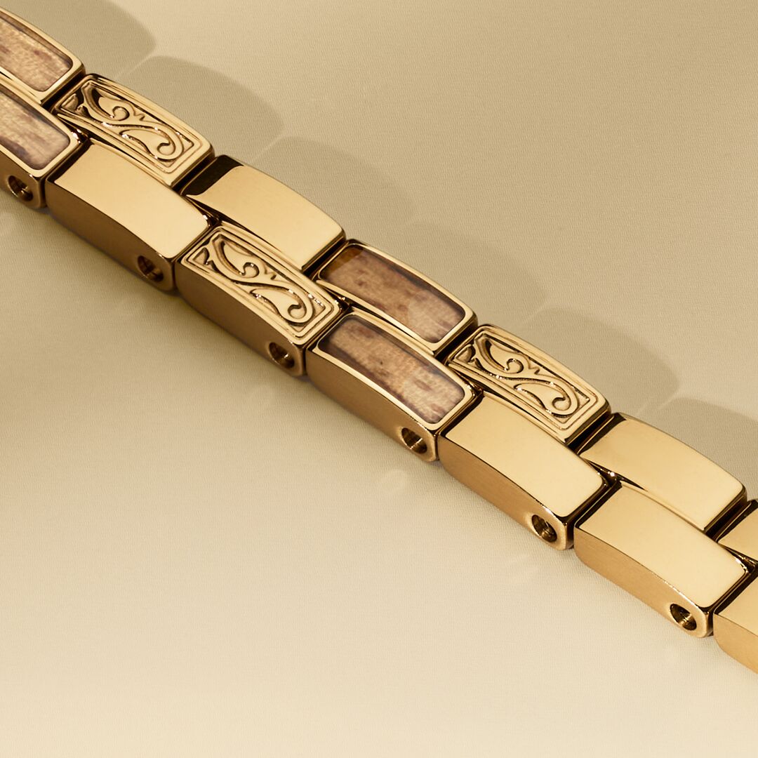 Kensington (Zebrawood/Gold)