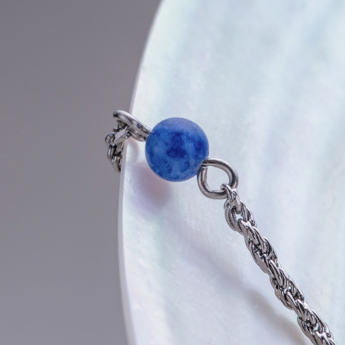 Dewdrops Halskette (Aventurin/Silber)