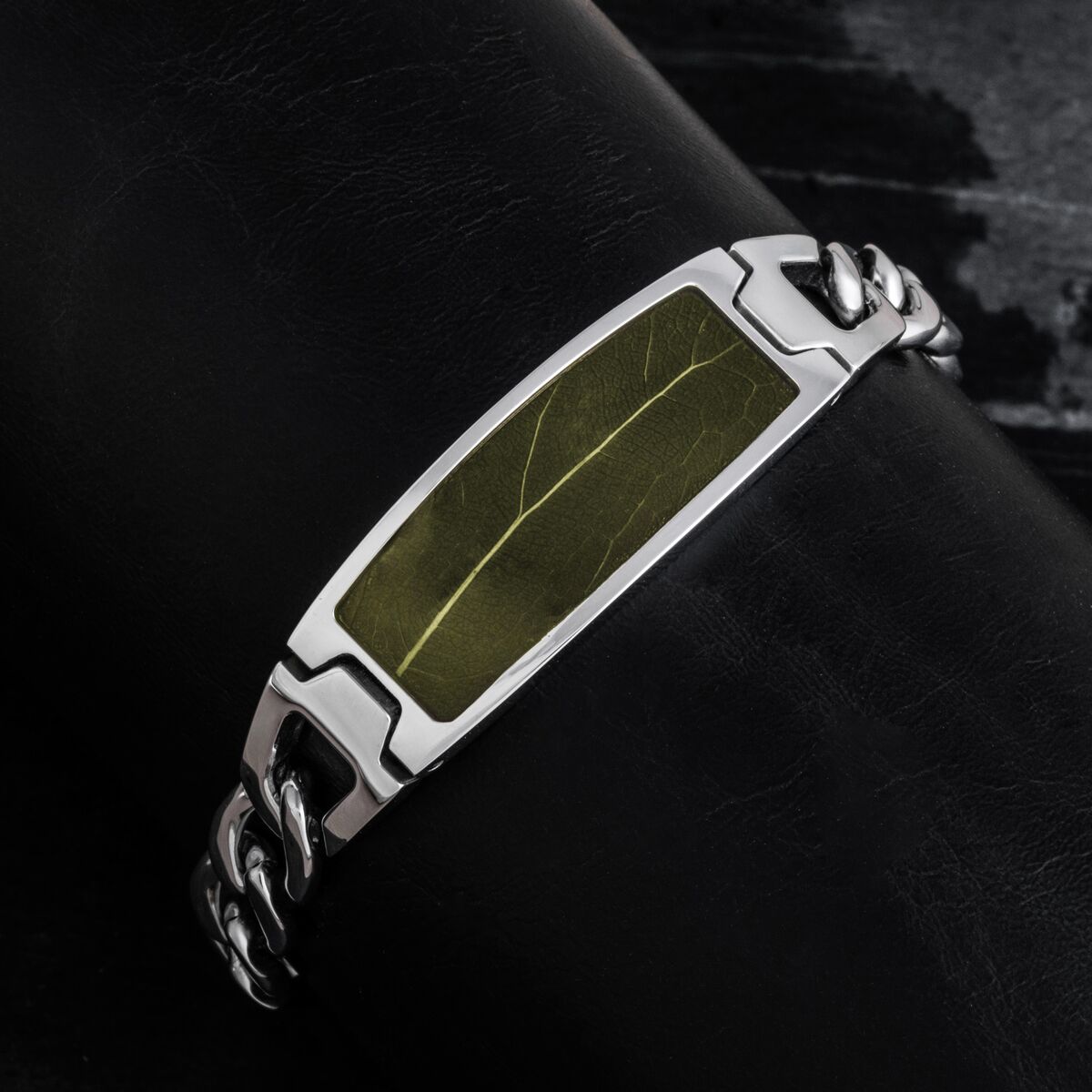 Modulus Armband (Blatt/Silber)