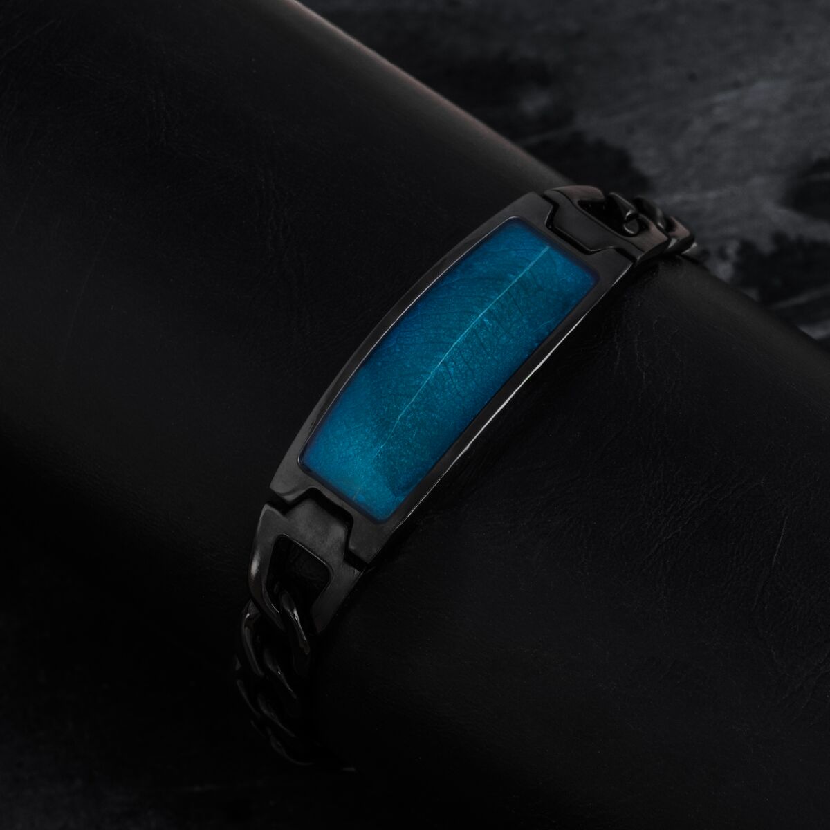Modulus Bracelet (Real Leaf/Black)