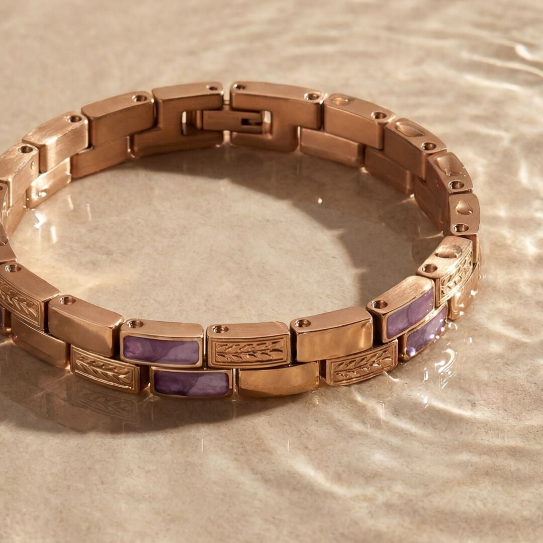 Kensington (Amethyst/Rose Gold)