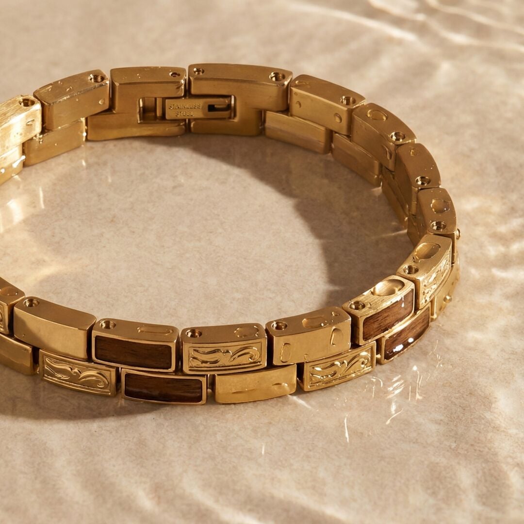 Kensington (Zebrawood/Gold)