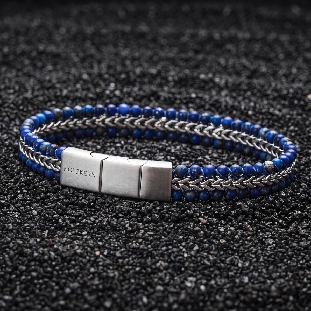 Offroad Armband (Lapislazuli/Silber)