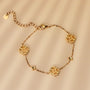 Midsommar Armband (Aventurin/Gold)
