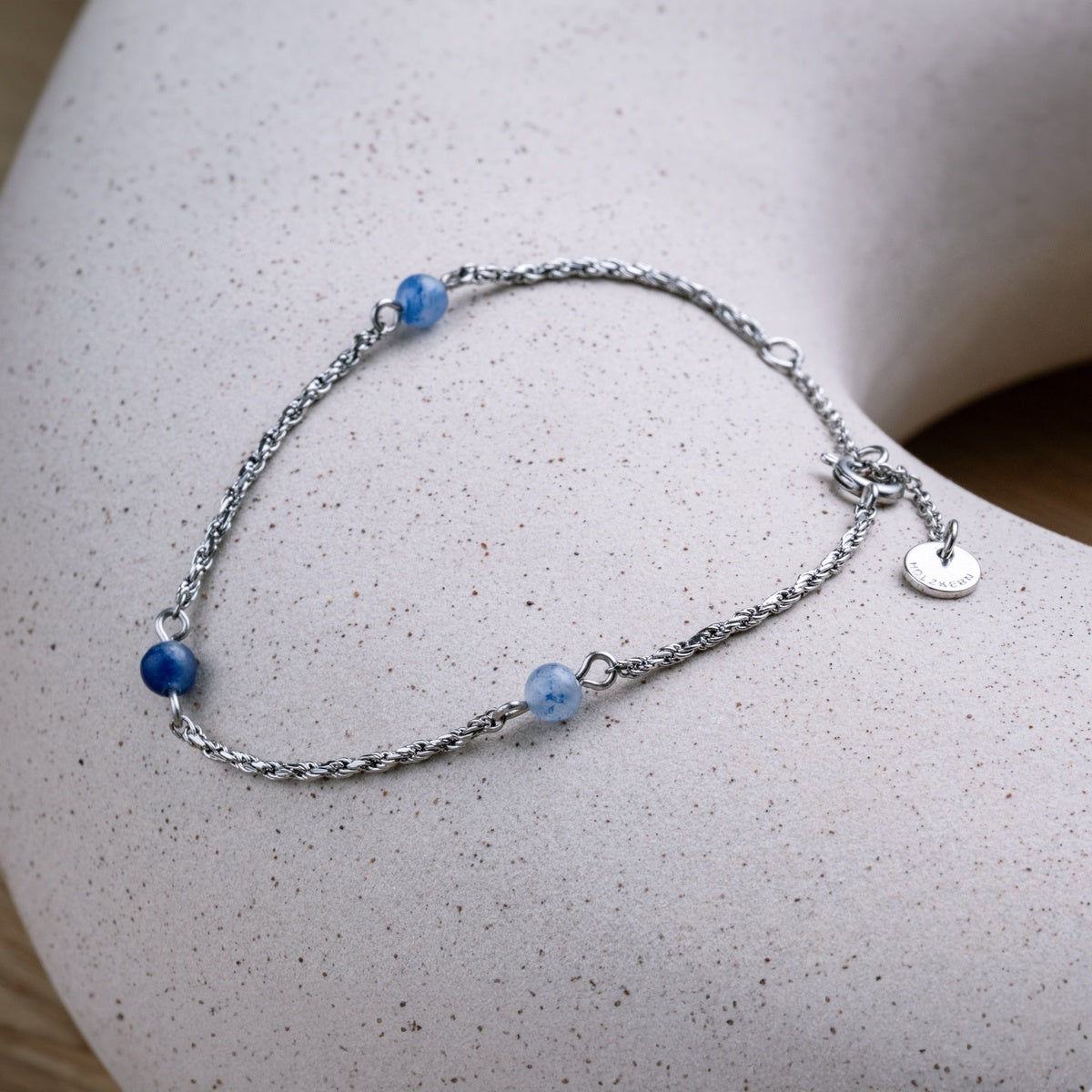 Dewdrops Armband (Aventurin/Silber)