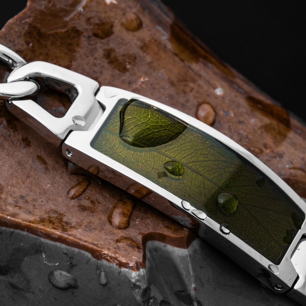 Modulus Armband (Blatt/Silber)