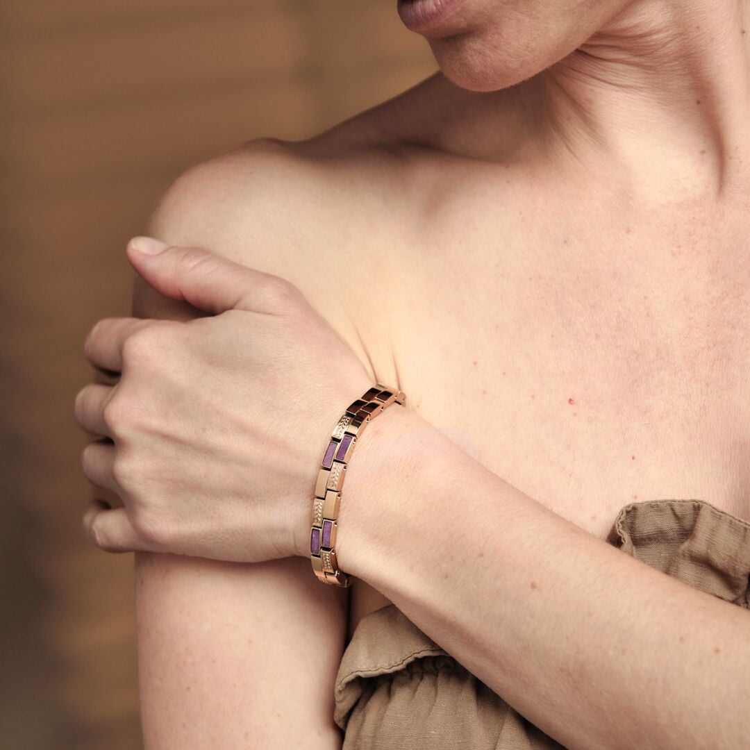 Kensington (Amethyst/Rose Gold)