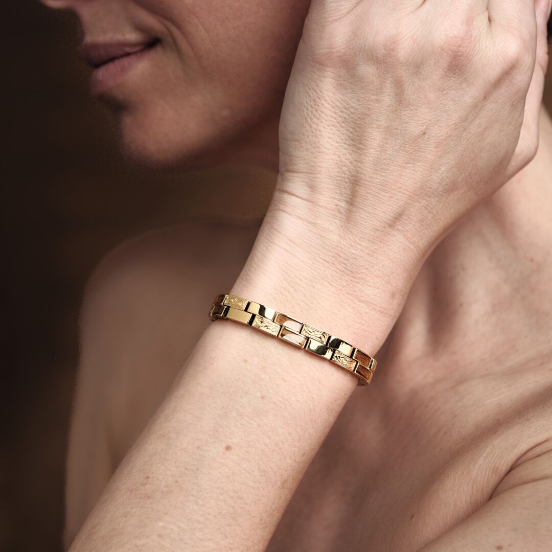 Kensington (Zebrawood/Gold)