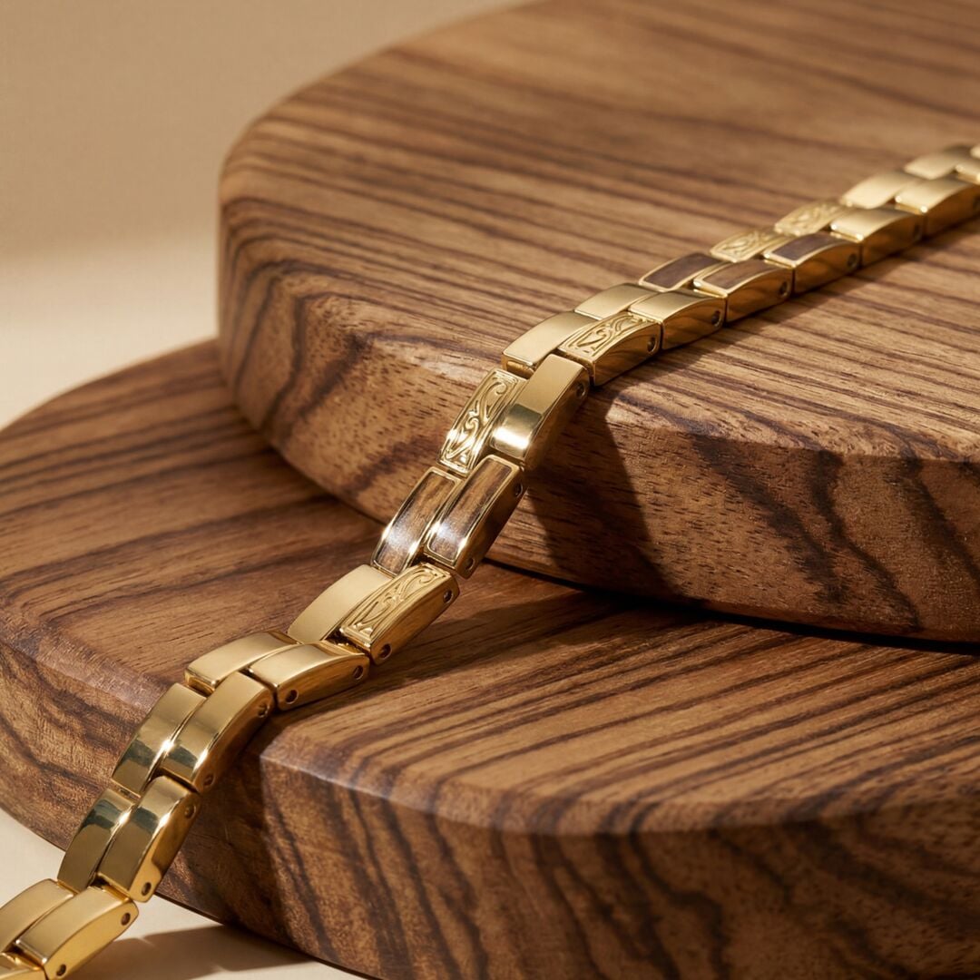 Kensington (Zebrawood/Gold)