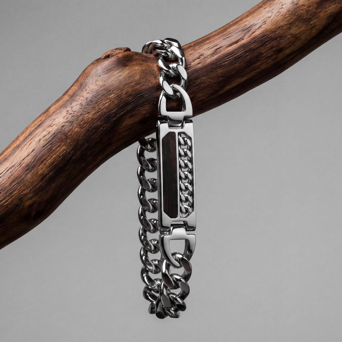 Outlands Armband (Walnuss/Silber)
