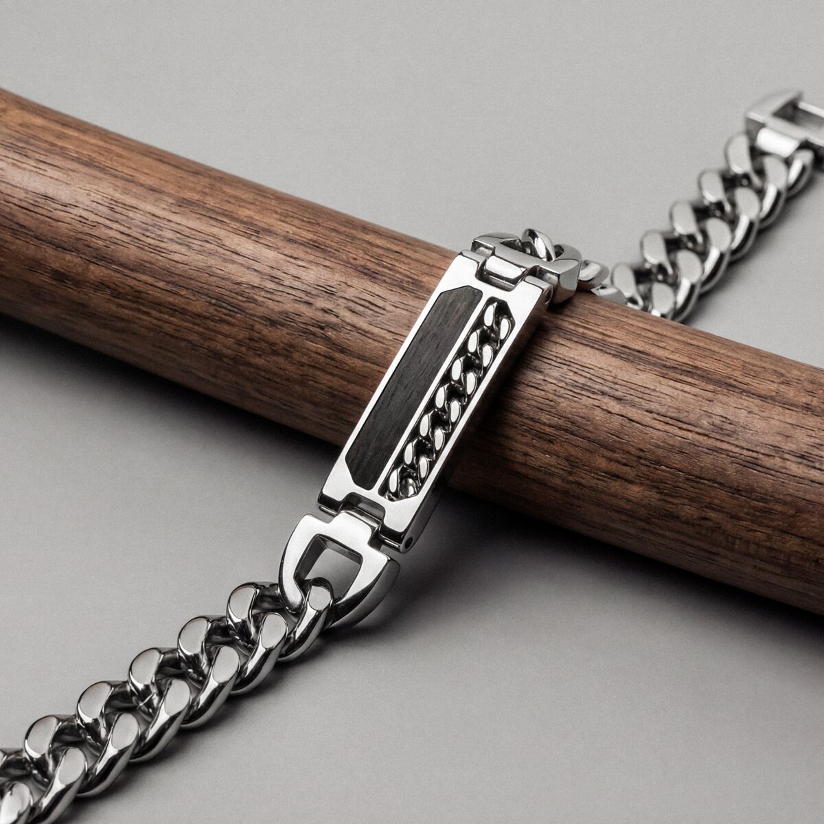 Outlands Armband (Walnuss/Silber)