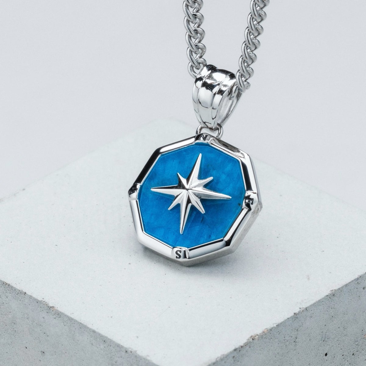 Polarstar Necklace (Apatite/Silver)