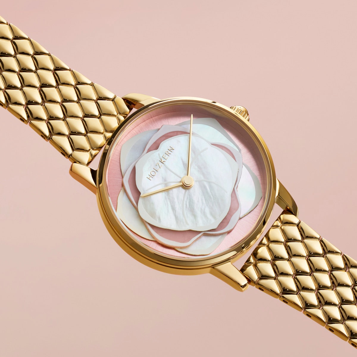 Rosetta (Mother-of-pearl/Rose Quartz)