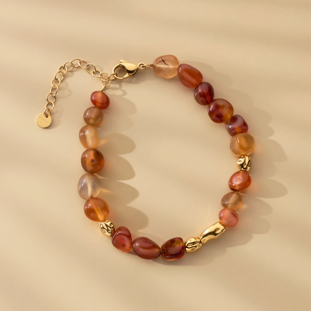 Fireworks Strap (Agate/Gold)