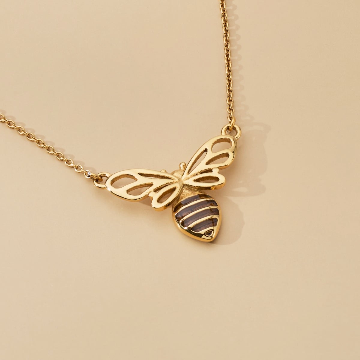Kindred Halskette (Walnuss/Gold)