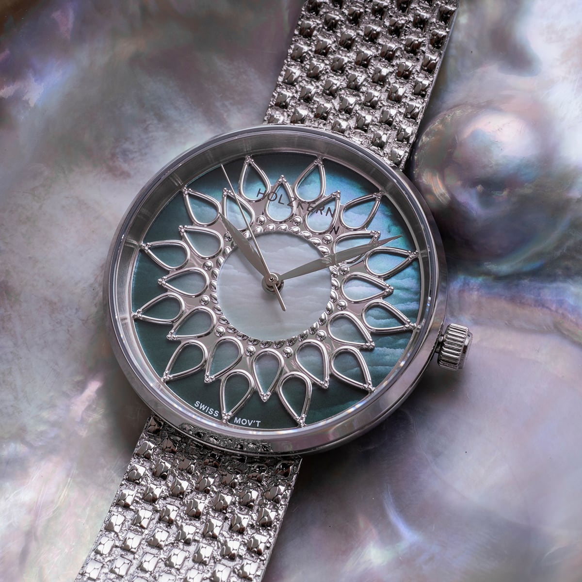 Suncatcher (Perlmutt/Silber)