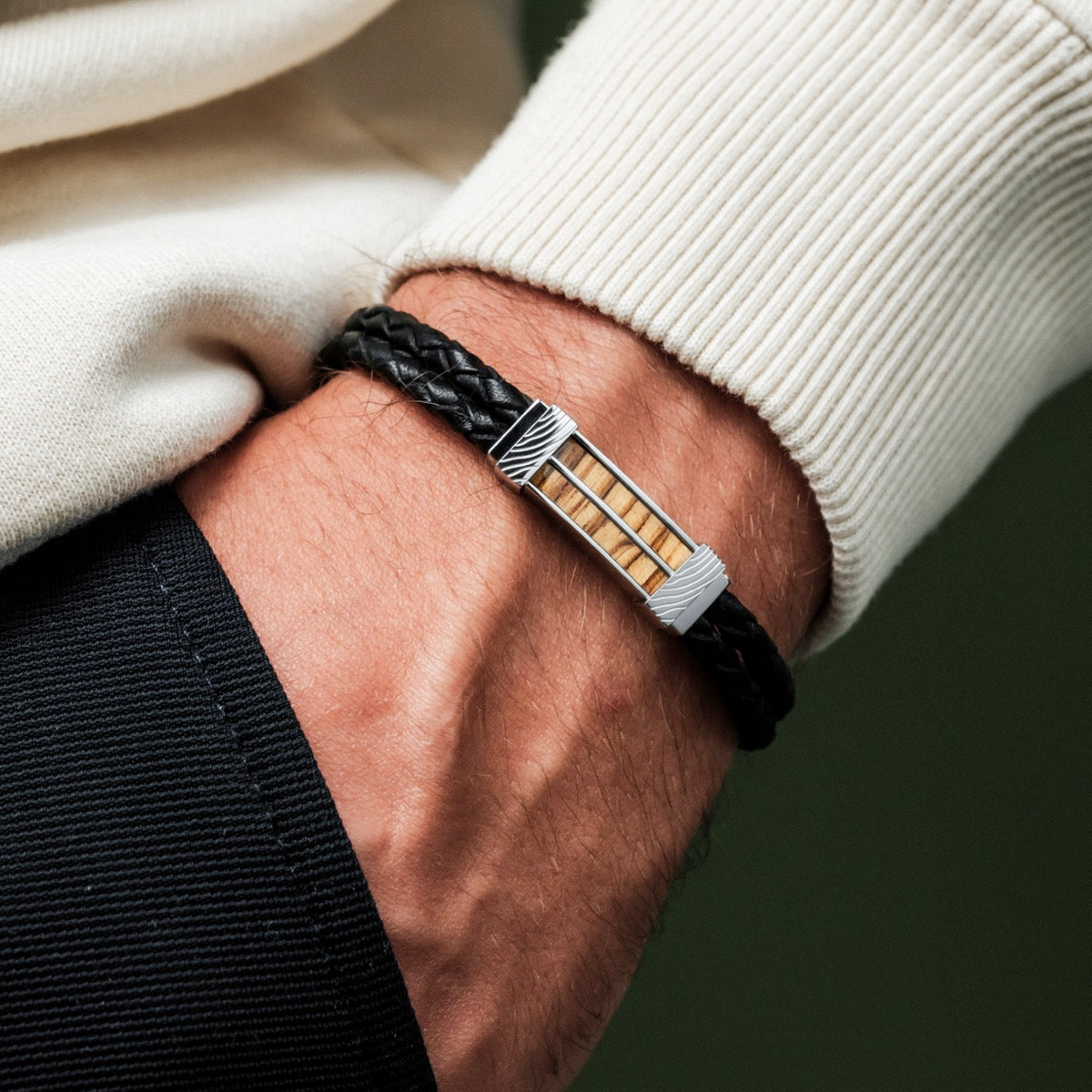 Wildrider Strap (Zebrawood/Black) I