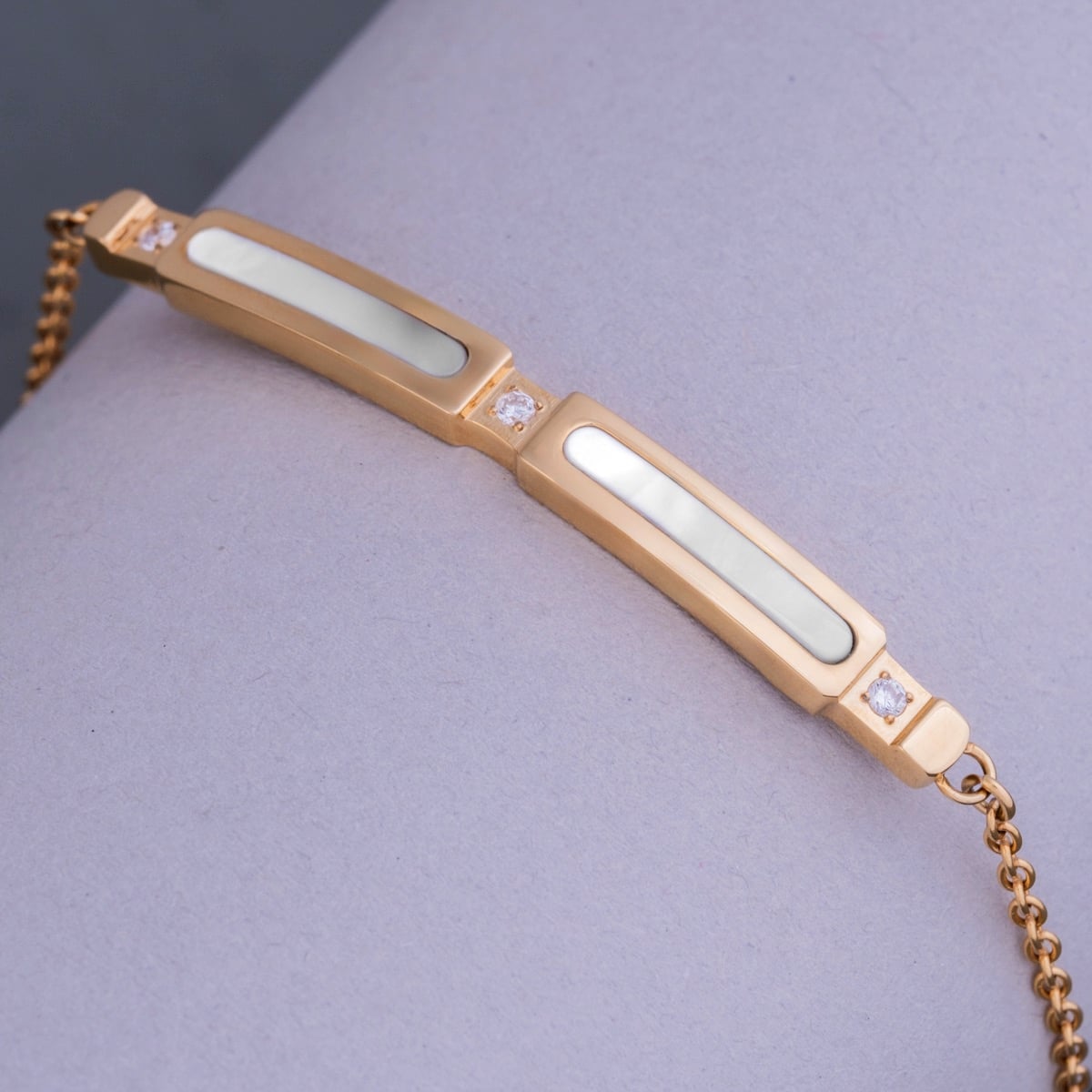 Campania Strap (Mother-of-pearl/Gold)
