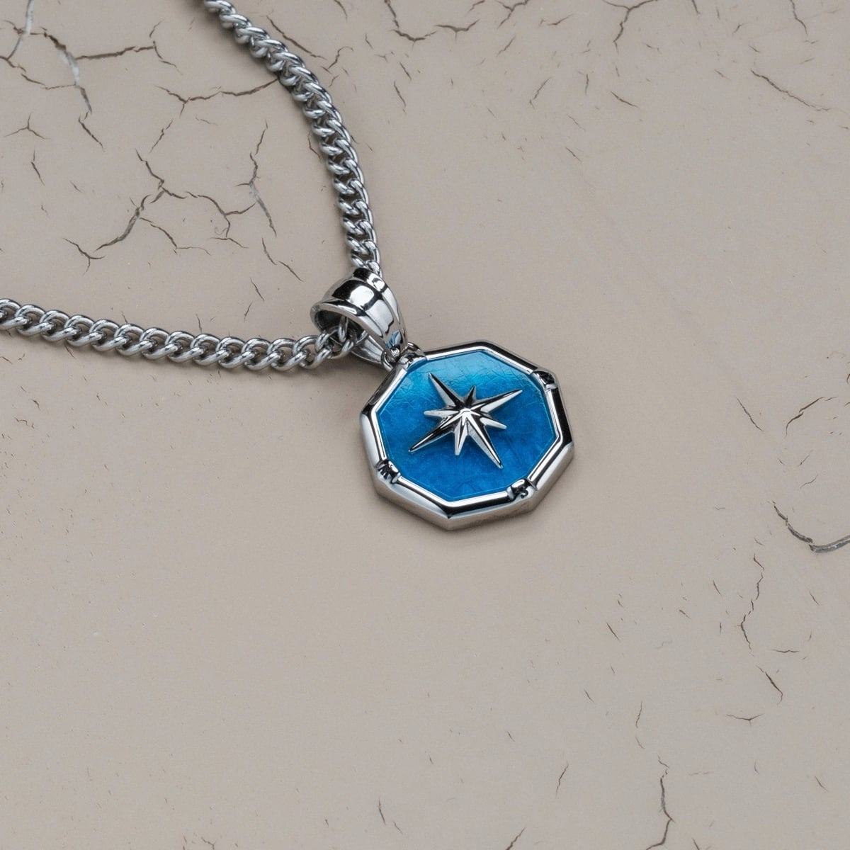Polarstar Necklace (Apatite/Silver)