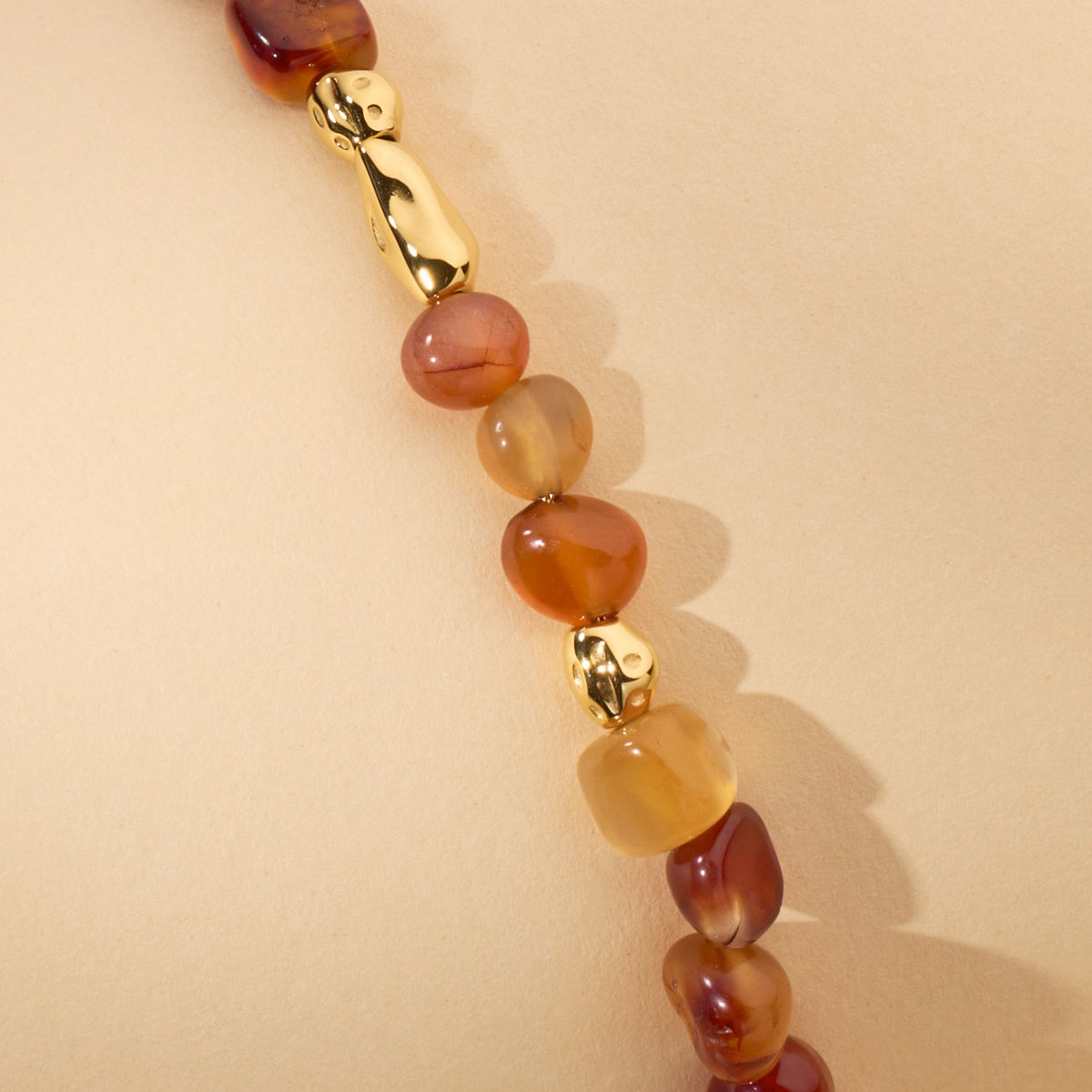 Fireworks Strap (Agate/Gold)