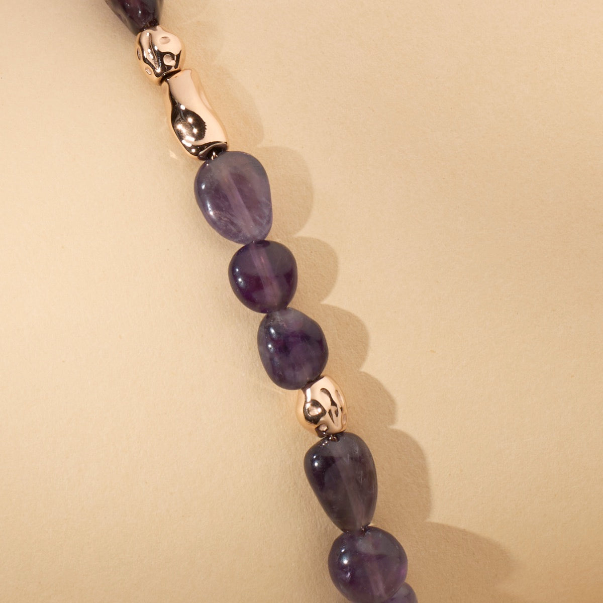 Fireworks Armband (Amethyst/Rosé) II