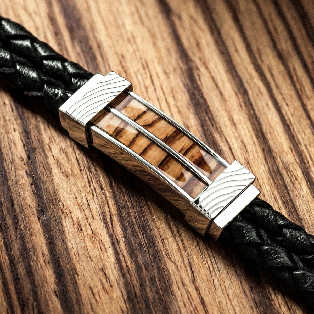 Wildrider Strap (Zebrawood/Black) I