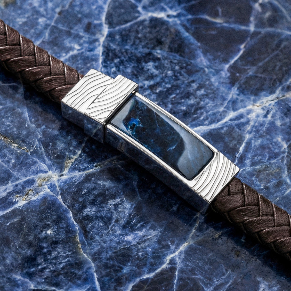 Wildrider Strap (Sodalite/Brown)