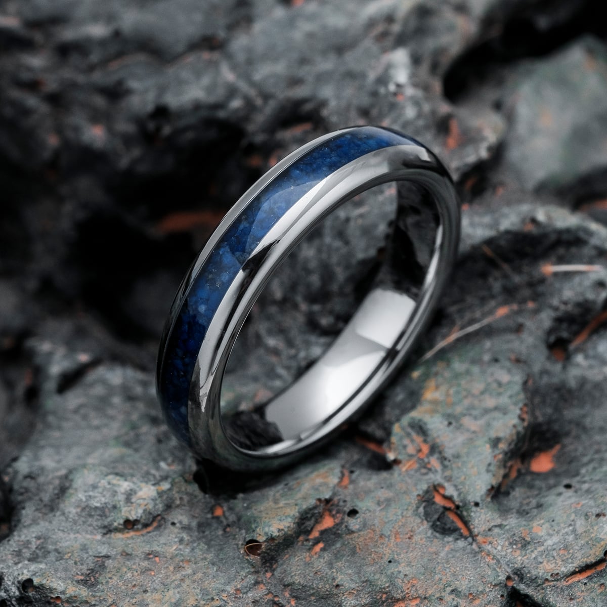 Sumo Ring (Lapislazuli/Tungsten)