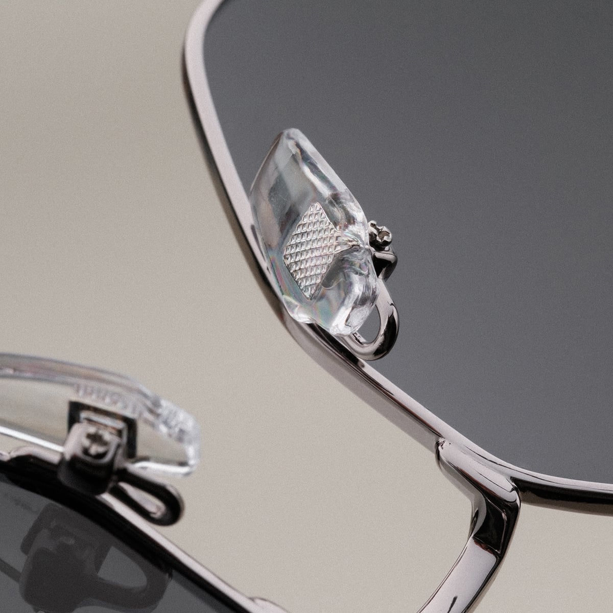 "The Magical" sunglasses featuring a sleek maple and antique silver design.