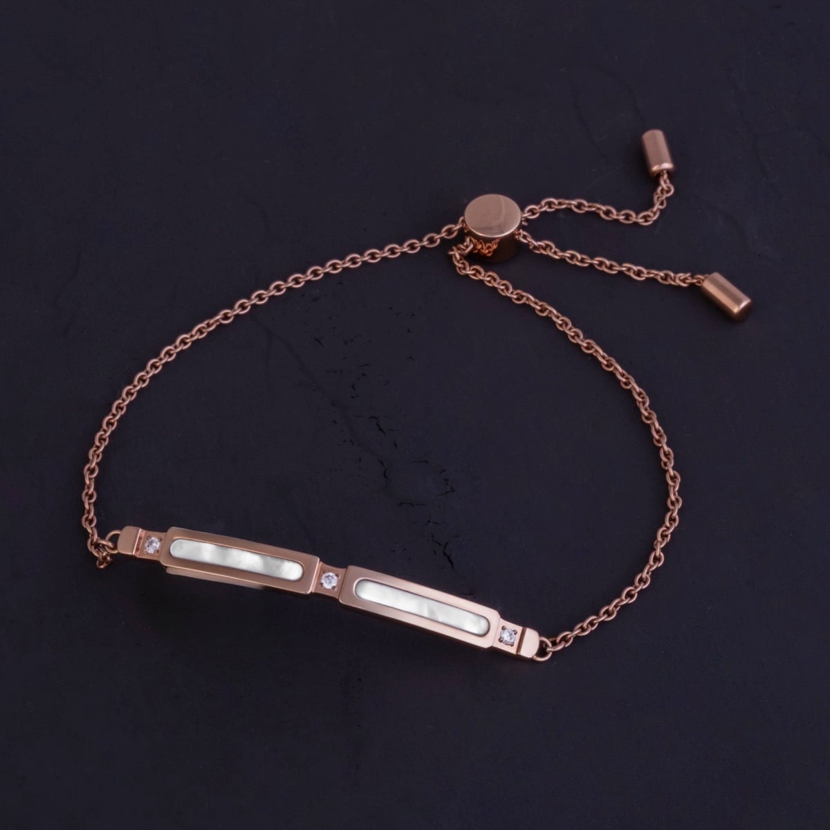 Campania Strap (Mother-of-pearl/Rose Gold)